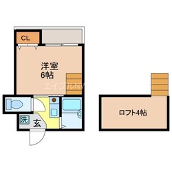 崇福寺駅 徒歩5分 3階の物件間取画像